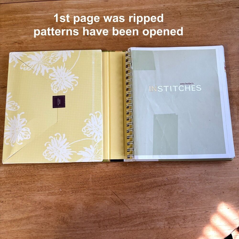 Amy Butler's In Stitches Sewing Projects Book Patterns Included Spiral Bound - Picture 4 of 12